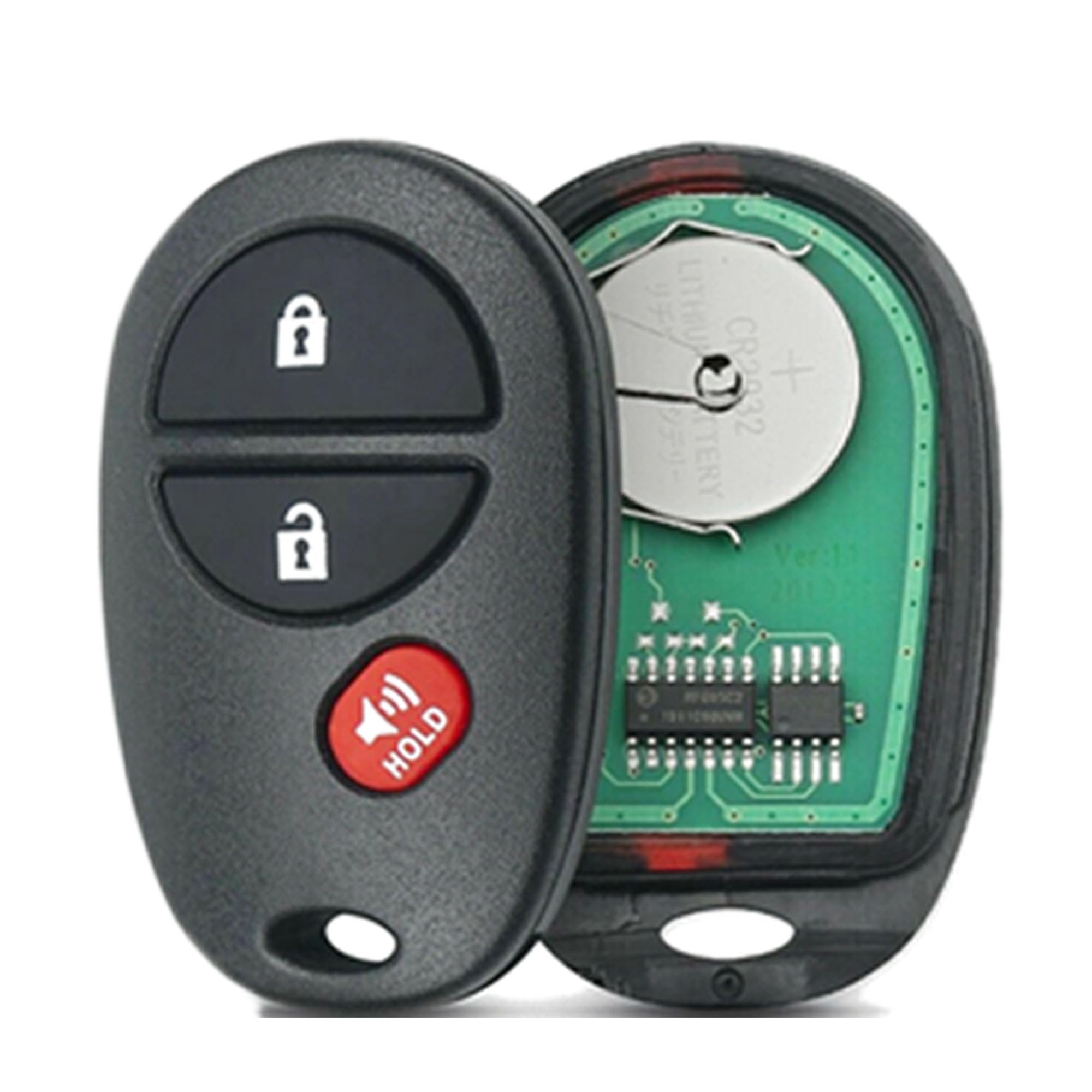 MechanMagic next to a standard car key for scale helping buyers visualize size and ease of handling