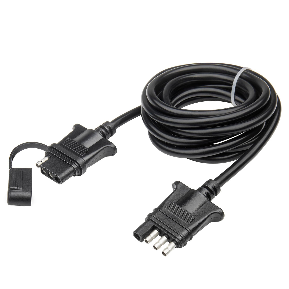 MECMO front connector and cable showing plug fit and easy connection benefit