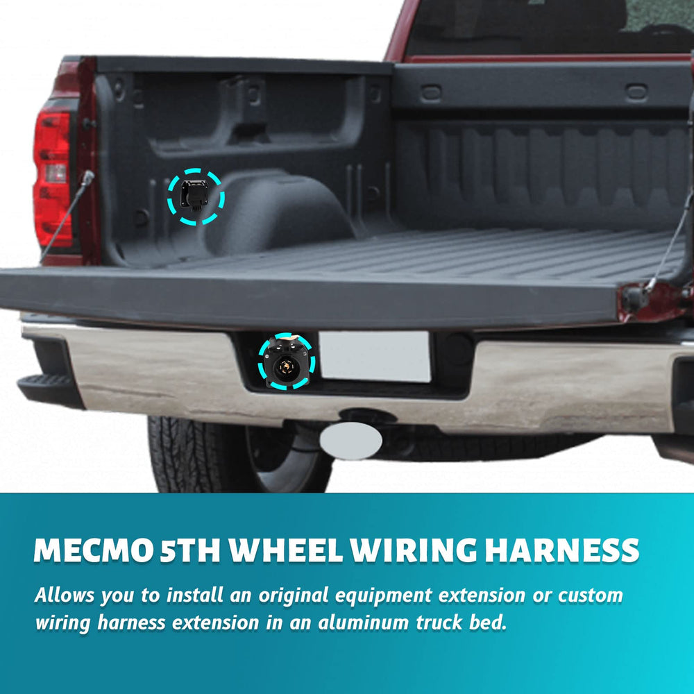 MECMO harness next to ruler showing 7-foot length for proper fitment