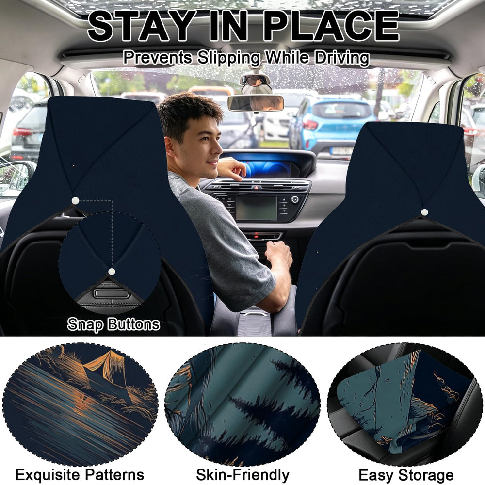 Meetravel towel on car seat providing non-slip protection benefit