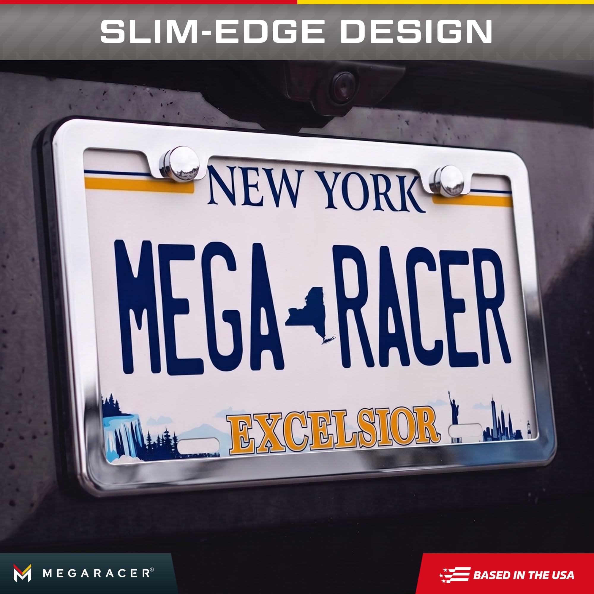 Mega Racer rounded edge detail protecting vehicle paint and preventing scratches