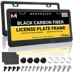 Mega Racer front frame close-up showing sleek carbon pattern and protection