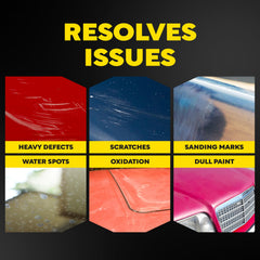 Meguiar's pad back showing hook-and-loop attachment for secure mounting and easy swaps
