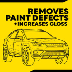 Meguiar's 6" pad mounted on a polisher demonstrating tool compatibility and control