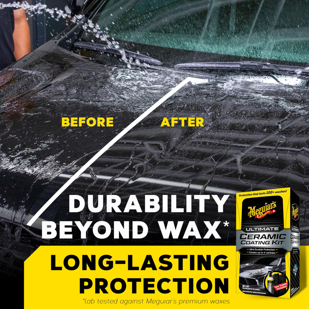 Meguiar's spray nozzle close-up demonstrating precise application for even coverage