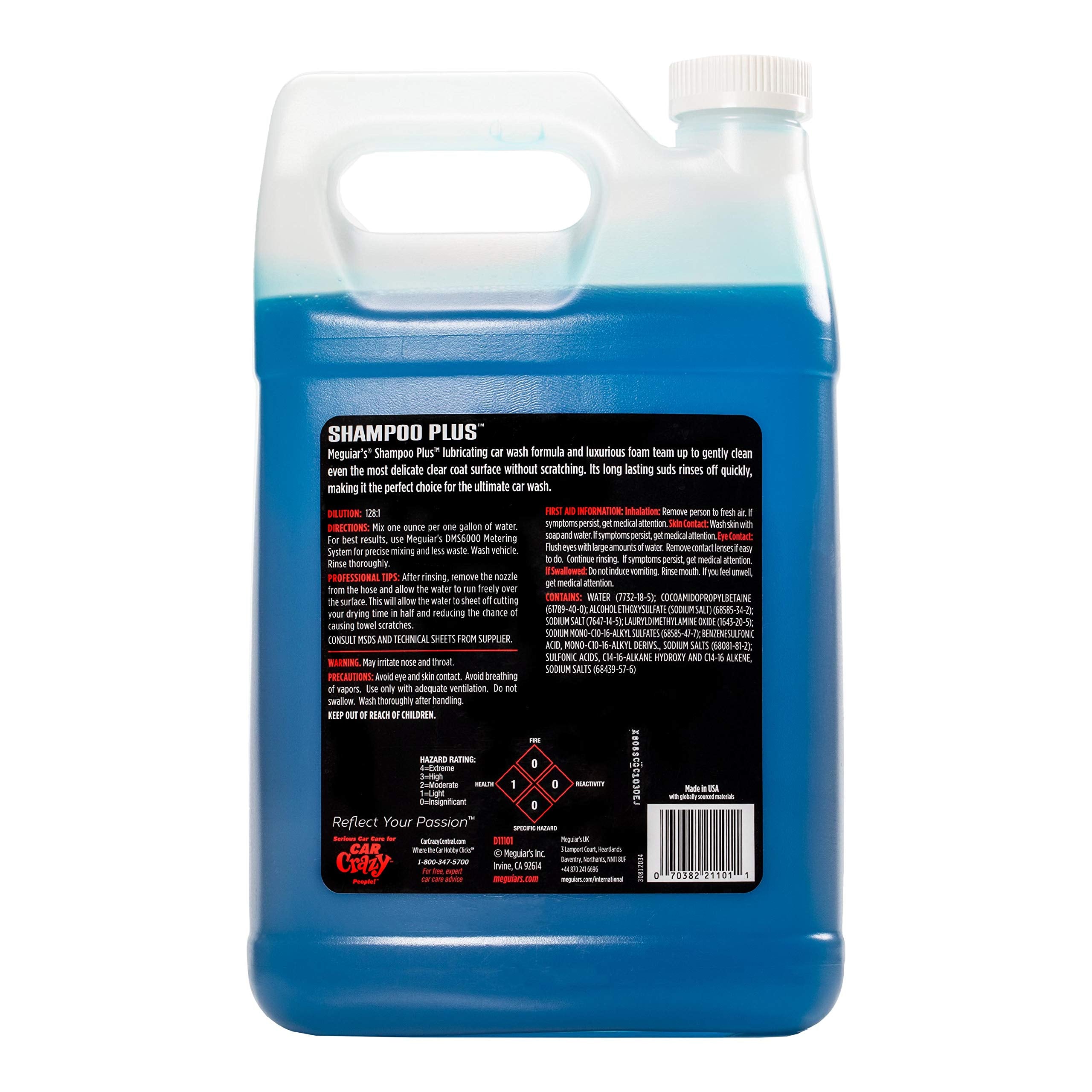 Meguiar's D111 being poured to show dilution ratio and easy mixing