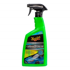 Meguiar's front bottle view showing label and 26 oz size and quick use benefit