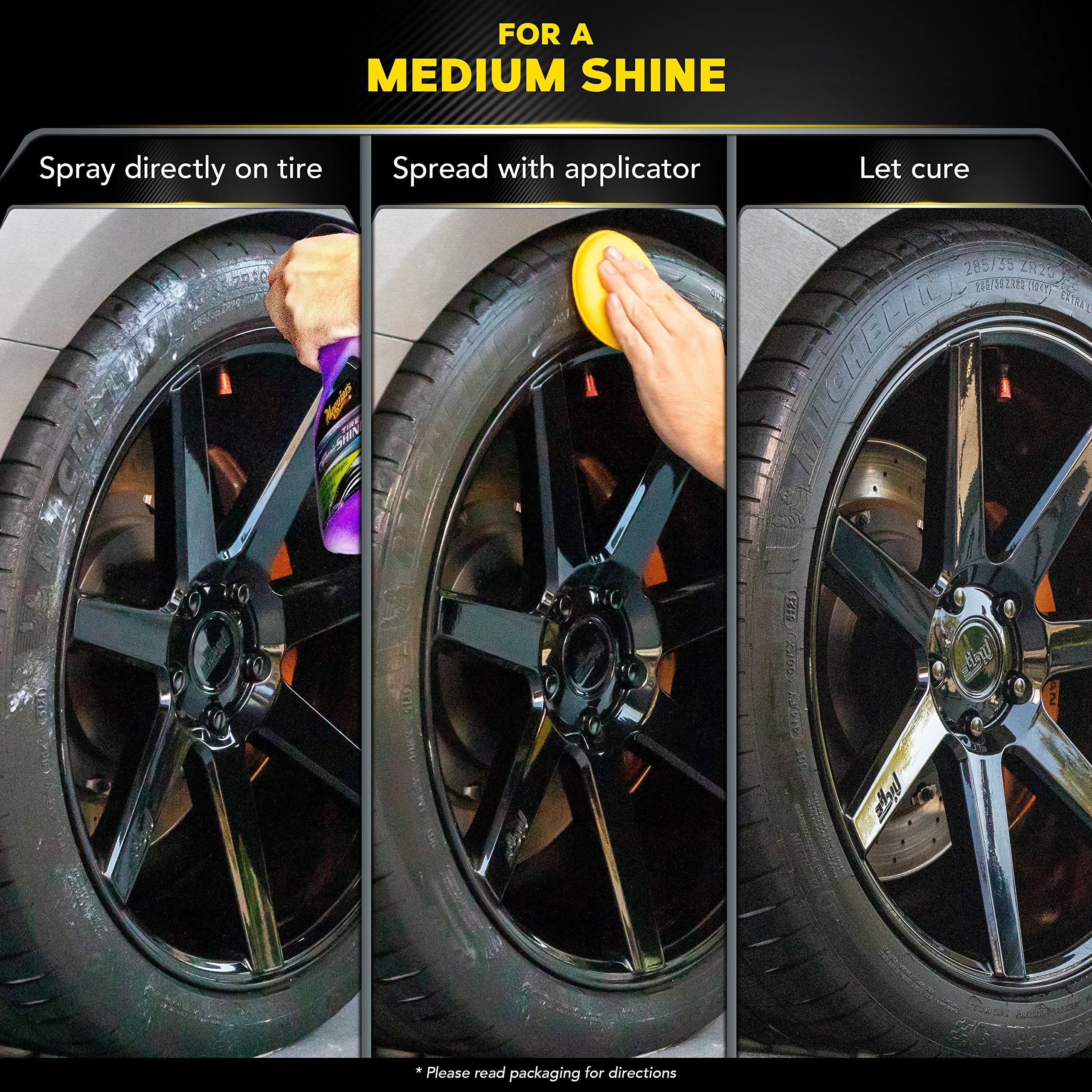 Meguiar's water beading on treated surface showing water resistance benefit