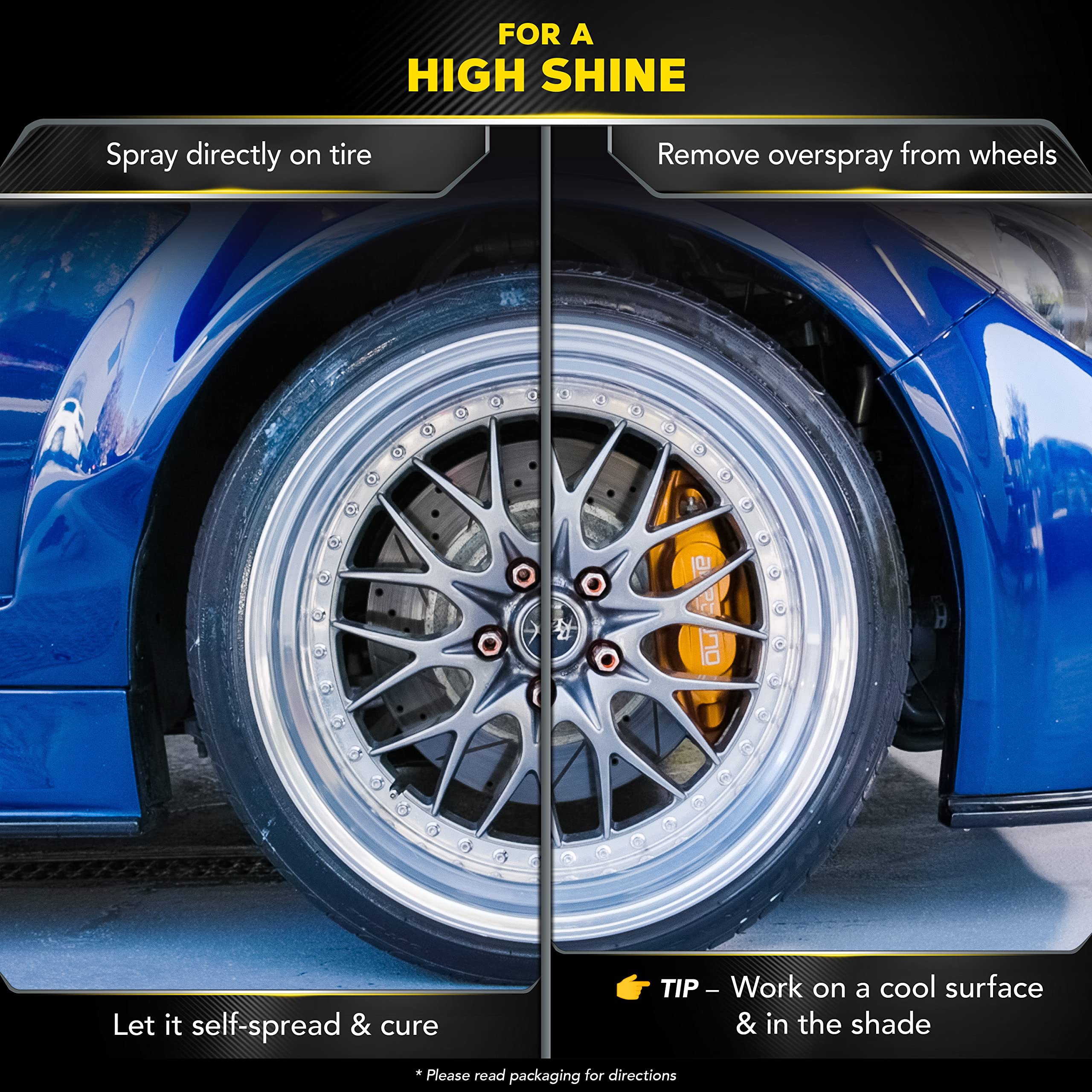 Meguiar's restored plastic trim close view showing revived color and protection