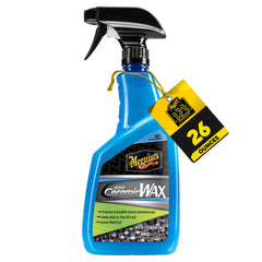 Meguiar's bottle front view showing product and clear benefit of easy protection