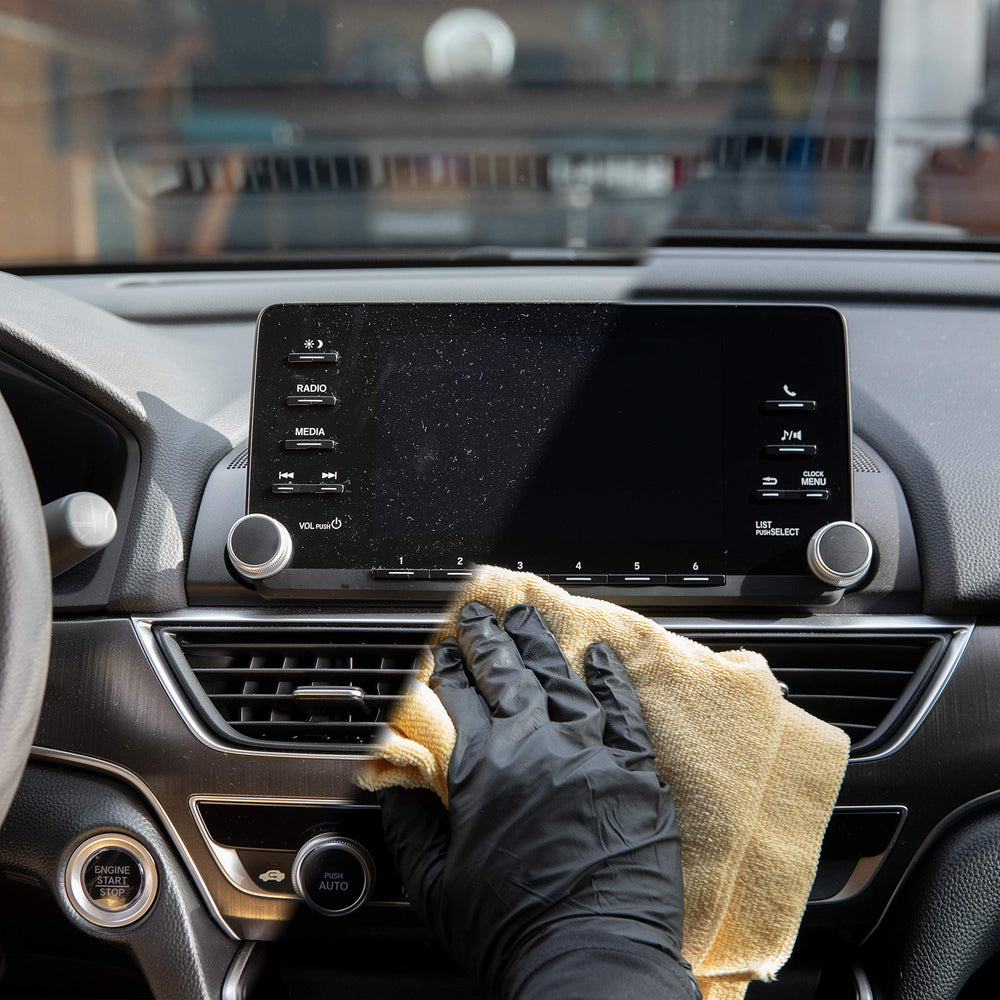 Meguiar's fresh car interior lifestyle shot showing long-lasting freshness benefit