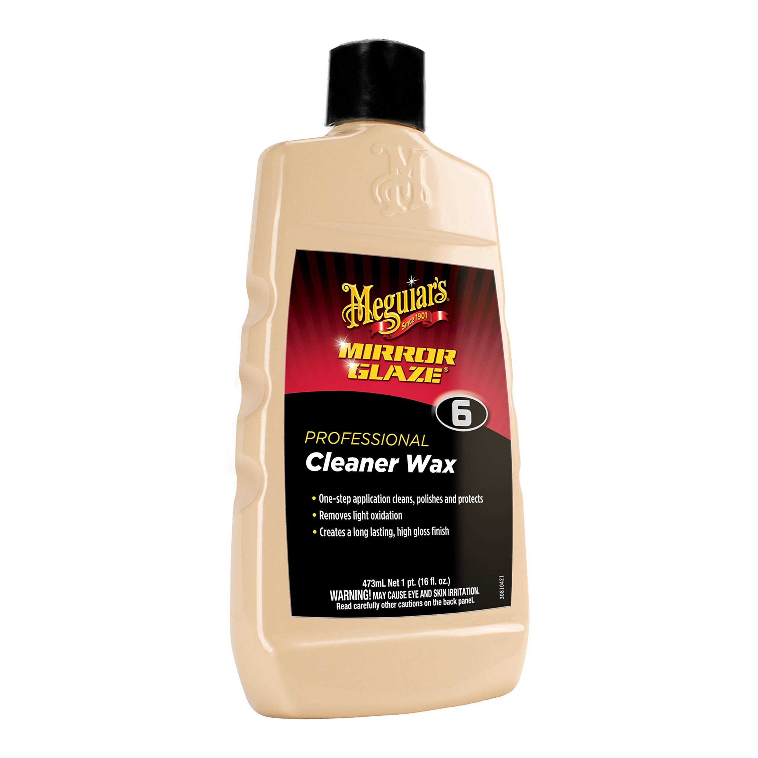 Meguiar's close-up of the liquid texture demonstrating easy spreadability