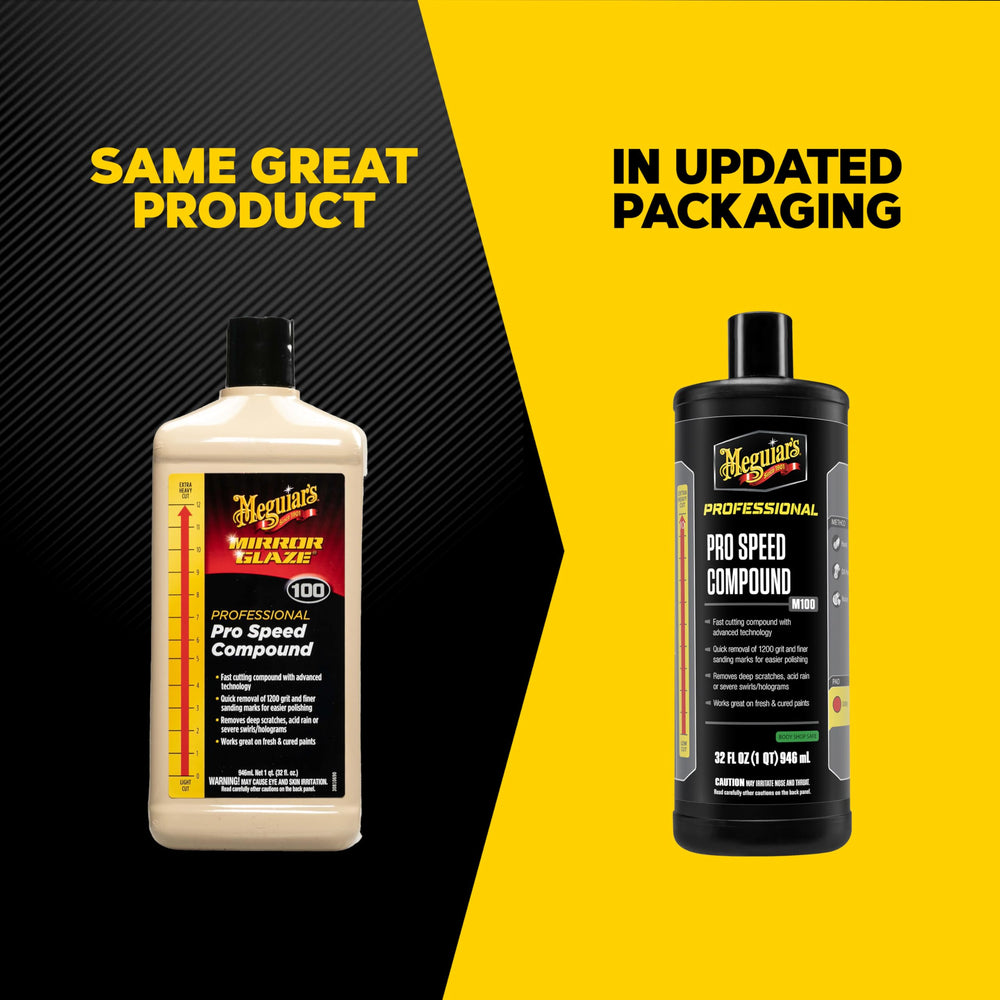 Meguiar's open cap and compound texture showing ease of application