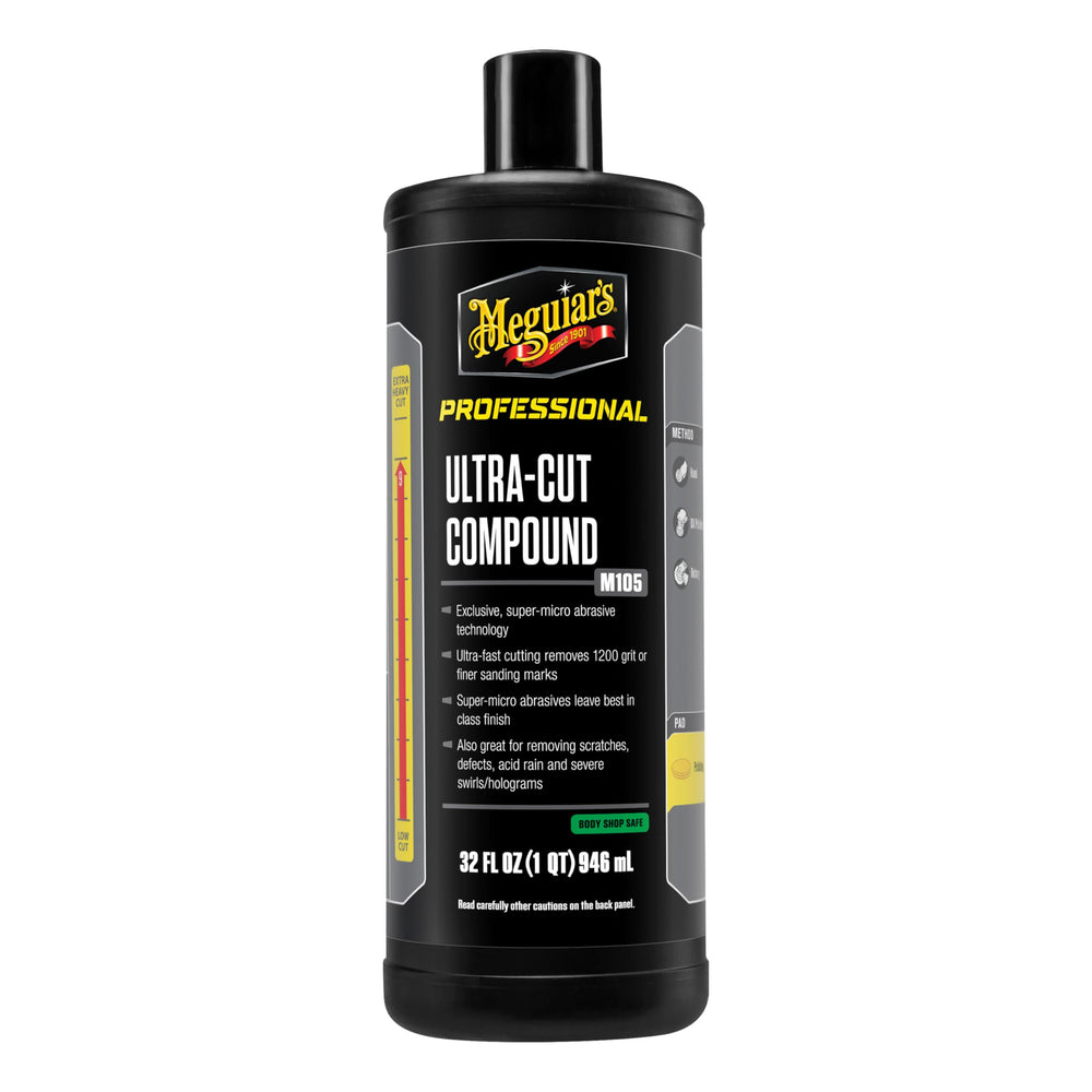 Meguiar's jar front view showing product and clear labeling for recognition and trust