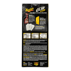 Meguiar's Supreme Shine Microfiber Towel folded for streak-free finishing benefit