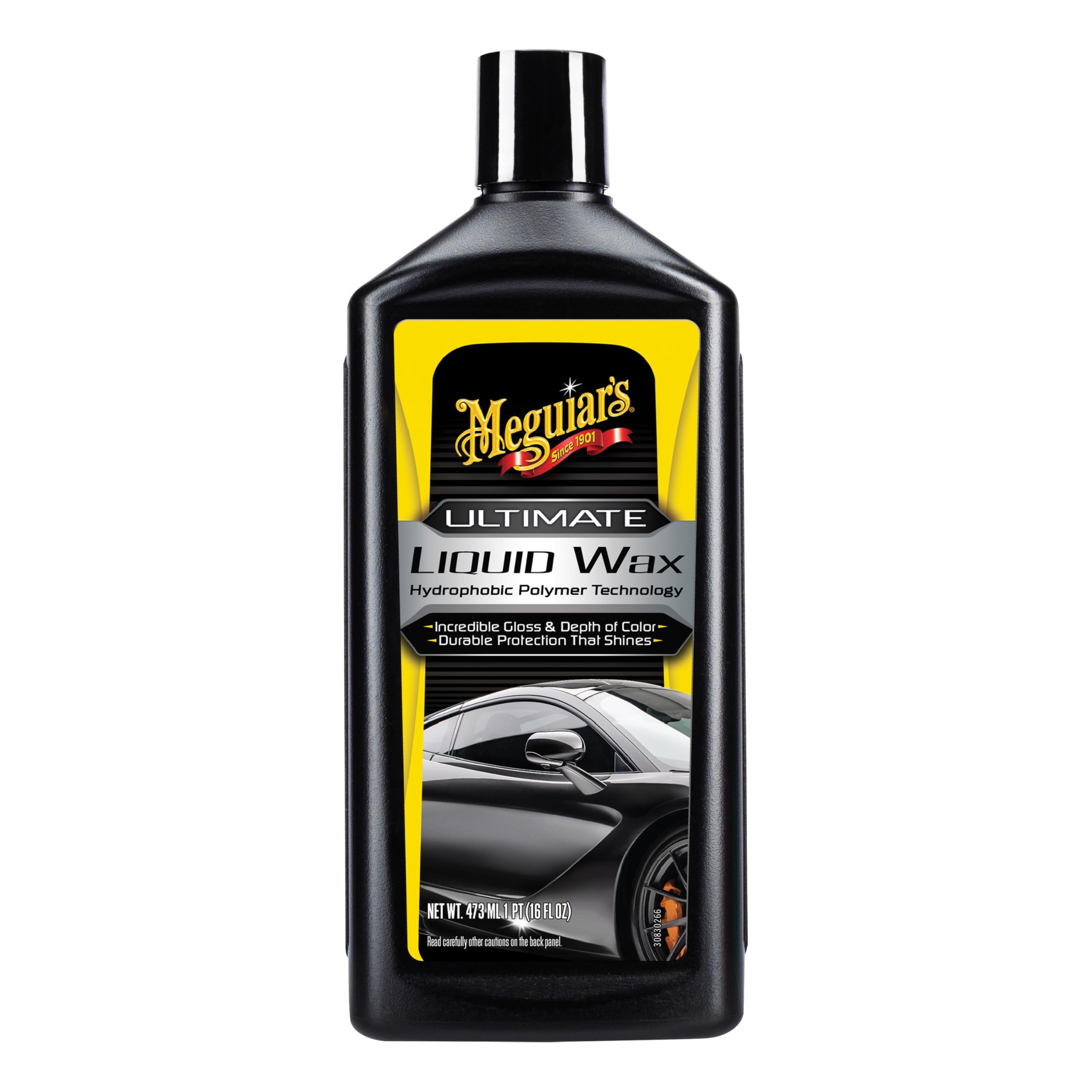 Meguiar's close-up of bottle texture and pour spout for easy application