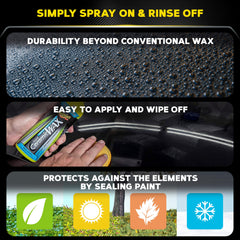 Meguiar's creamy liquid wax texture on applicator mitt for smooth spread