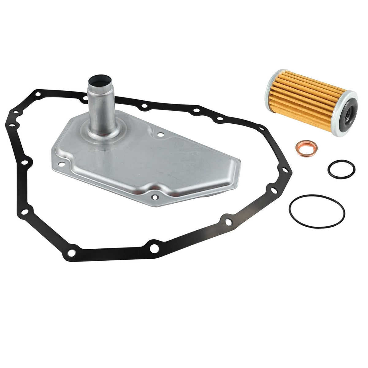 MEMOEO oil pan front view showing fitment and mounting points for leak-free sealing