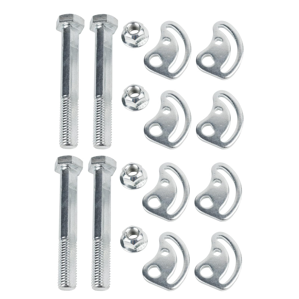 MEMOEO camber bolt kit front packaging showing components and fitment benefits
