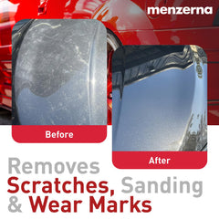 menzerna close-up of polish texture highlighting smooth abrasive formula benefit