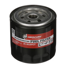 Mercury 802893T front view showing canister and fit for quick replacement benefits