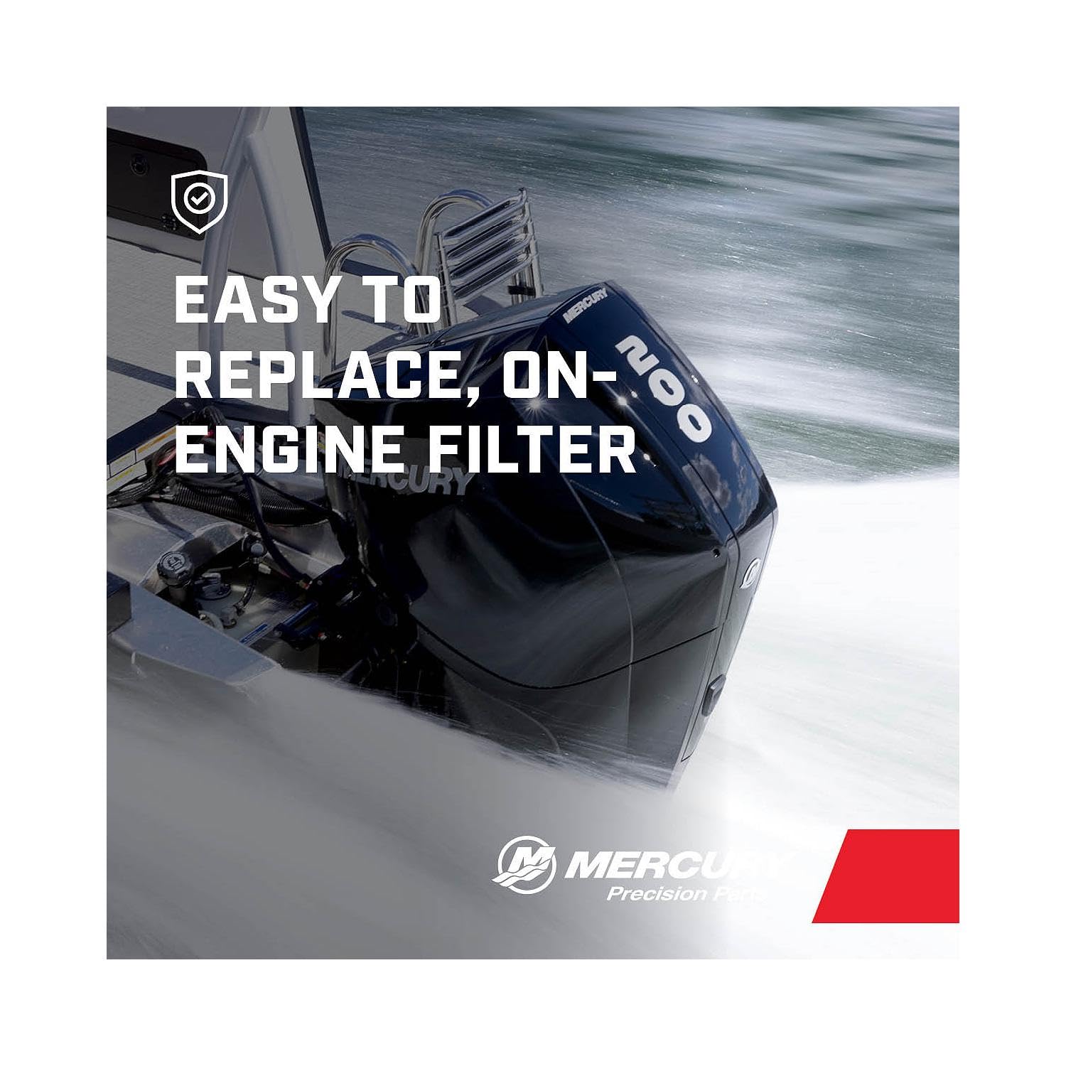 MERCURY filter top connection detail highlighting secure fittings for leak prevention
