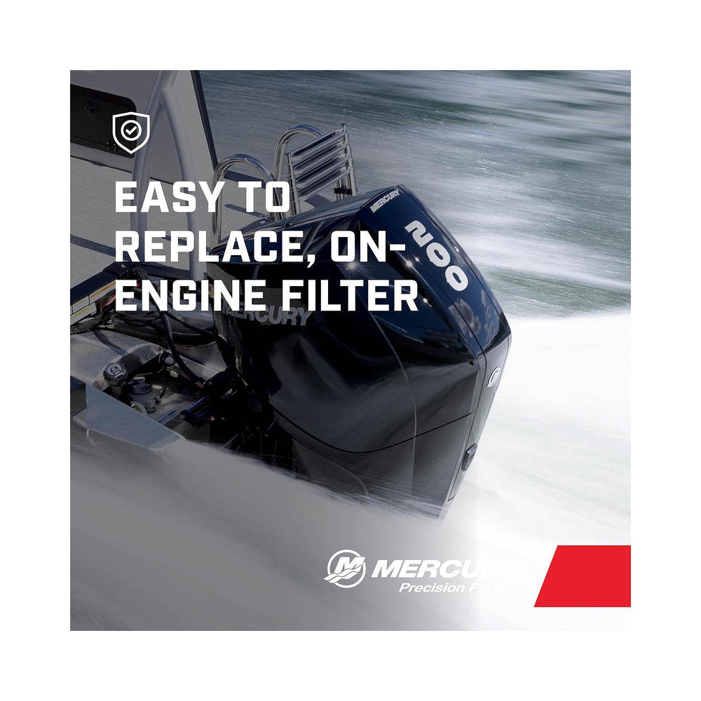 MERCURY filter top connection detail highlighting secure fittings for leak prevention