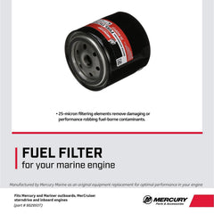 Mercury installed in remote mount system showing easy service access and protection