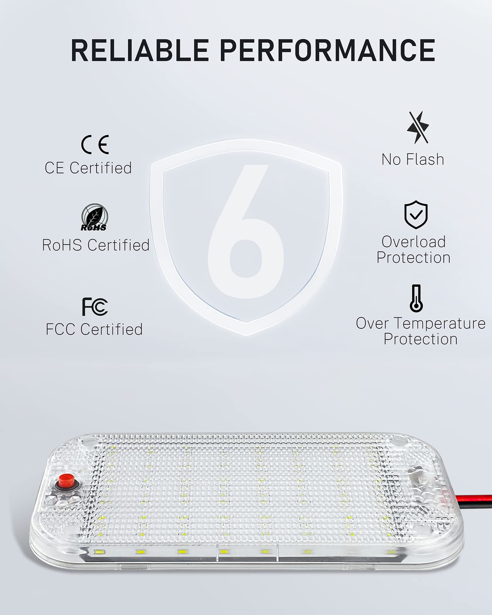 MERTTURM push-button switch detail for easy one-touch control