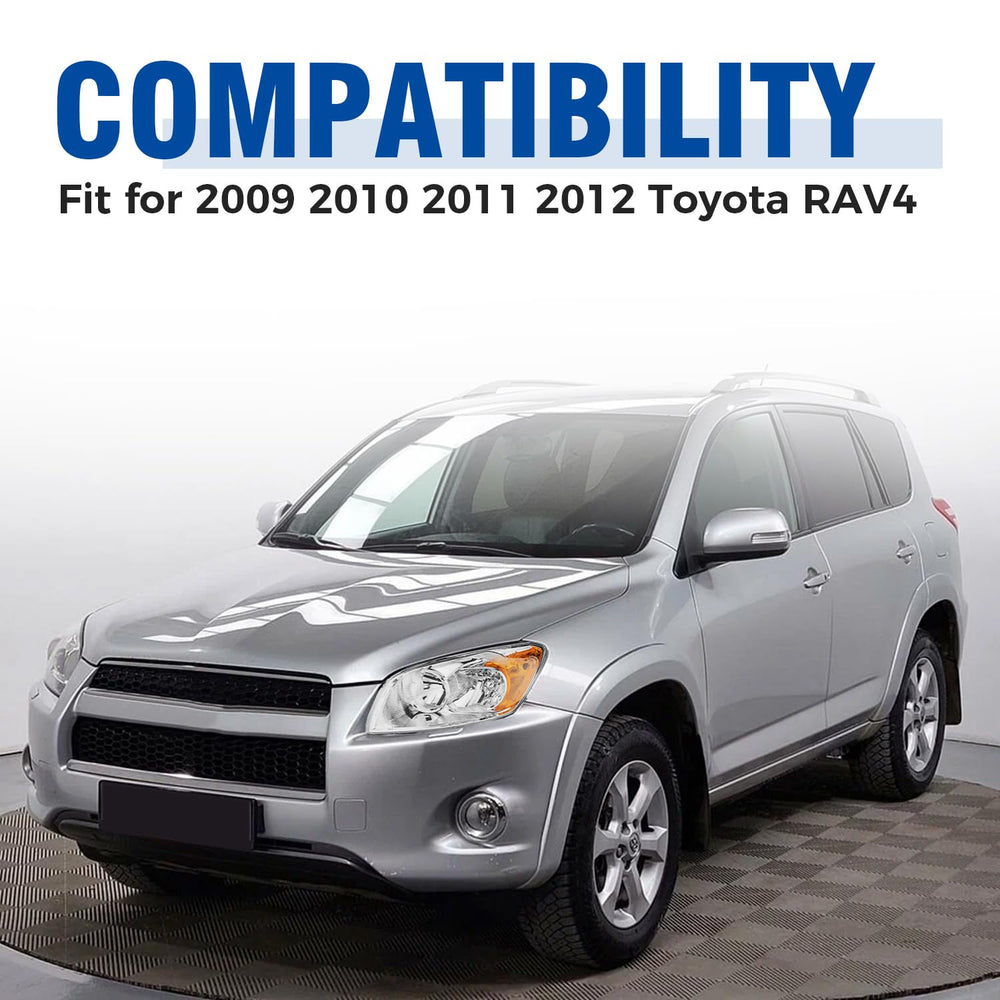 MerveilLuz headlight installed on RAV4 illustrating upgraded night-time clarity