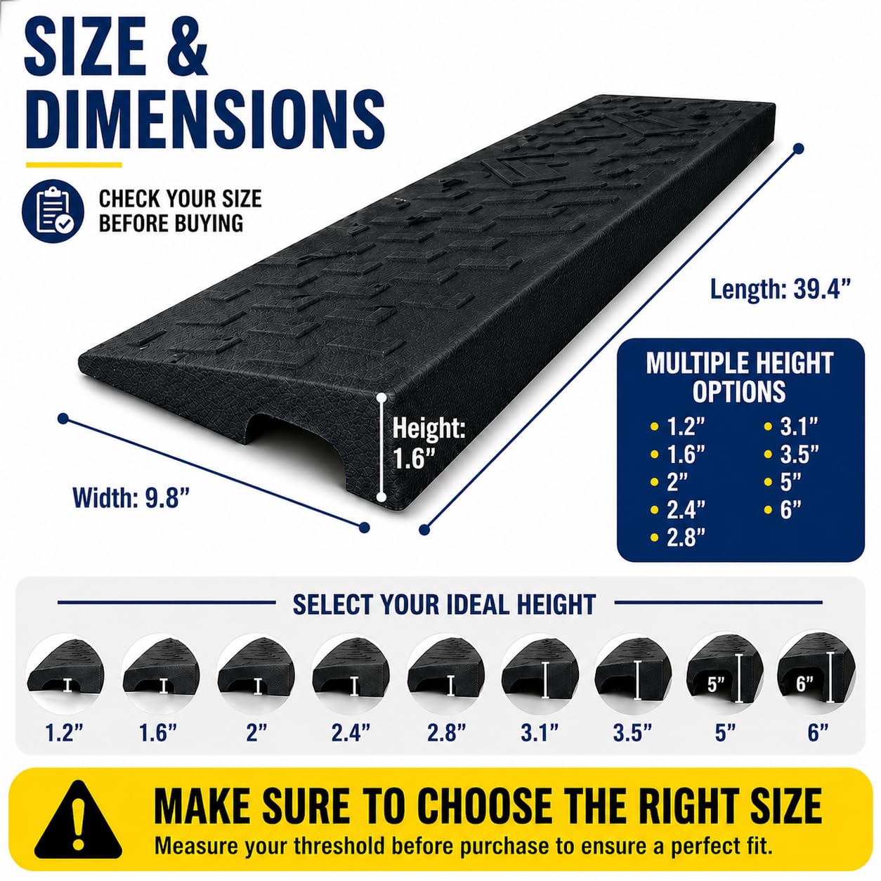 METFUIN underside grid detail showing stability and anti-shift benefit