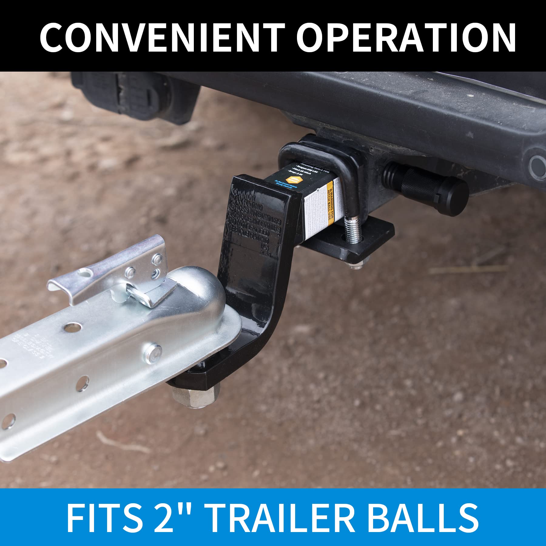 METOWARE coupler latched with safety pin showing theft and accidental release protection