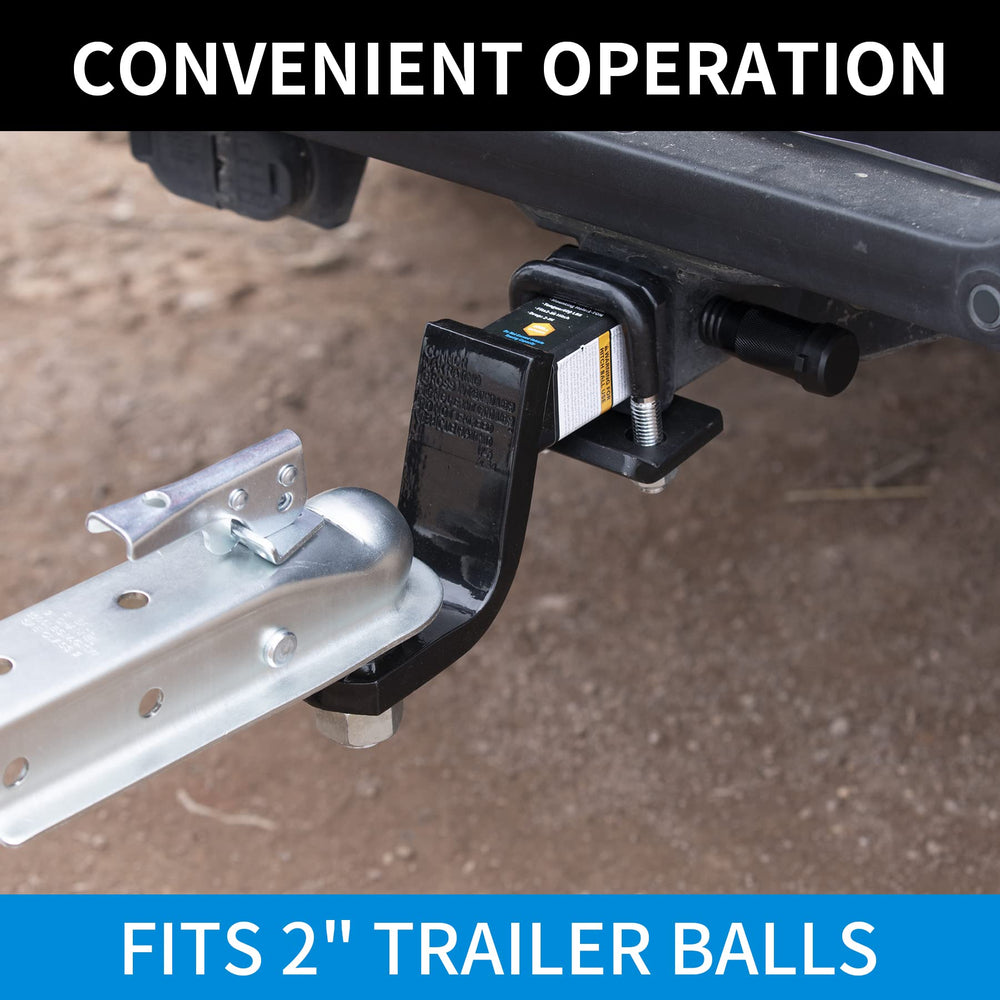 METOWARE coupler latched with safety pin showing theft and accidental release protection