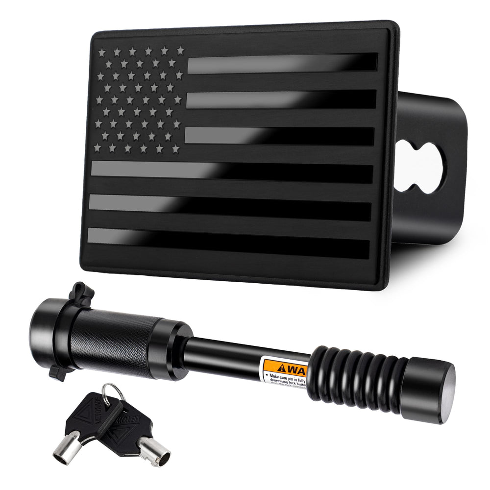 METOWARE lifestyle roadside shot adds style while guarding the hitch