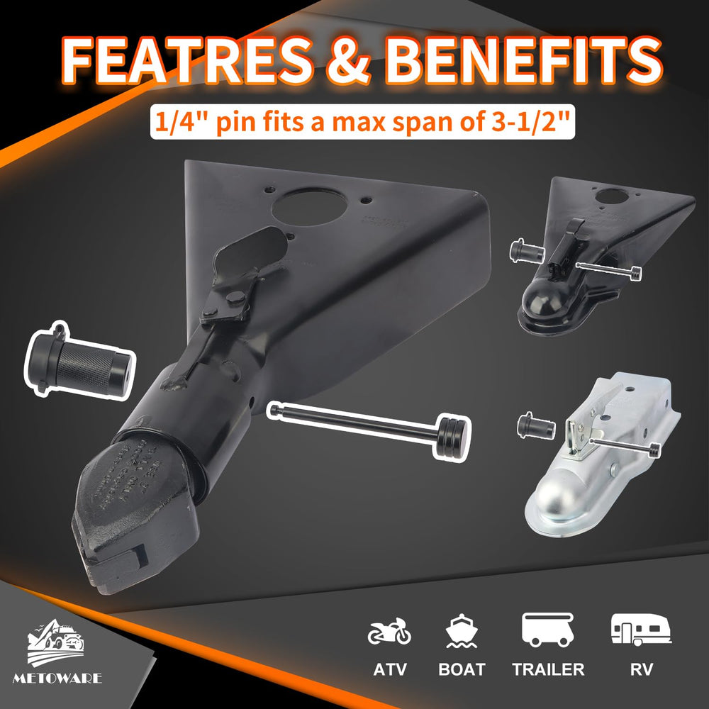 METOWARE two tubular keys and included lock components for spare access