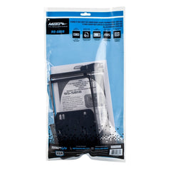 Metra 95-5818 close-up of ABS texture and paint matching factory dash for durability