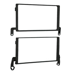 Metra 95-5818 front bezel showing fit and factory-matched finish for clean installation