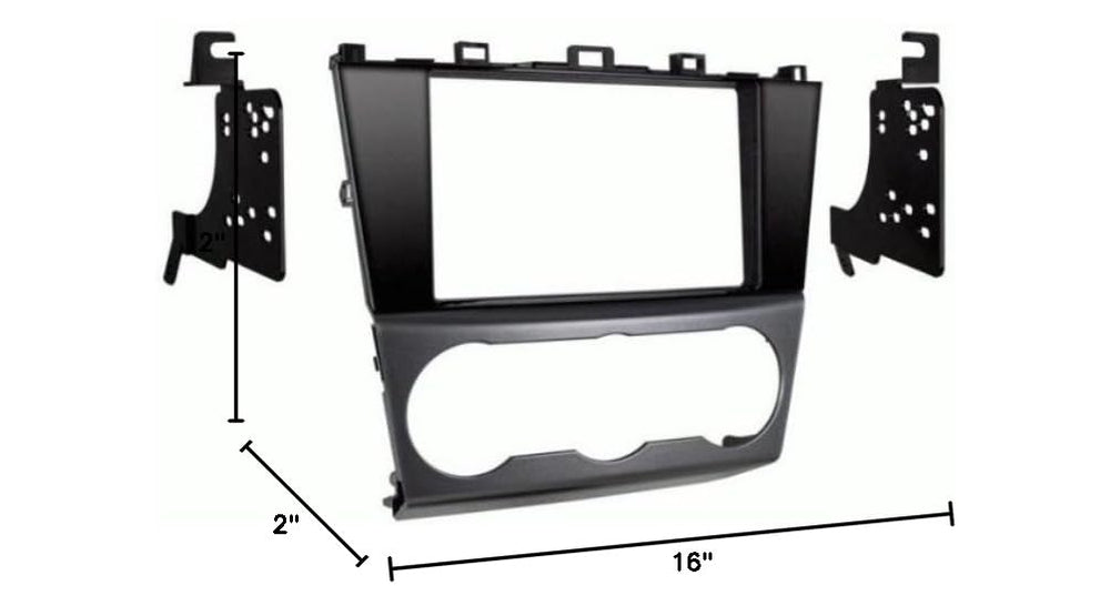 Metra 95-8907HG close-up of bracket and trim demonstrating precise factory-like fit