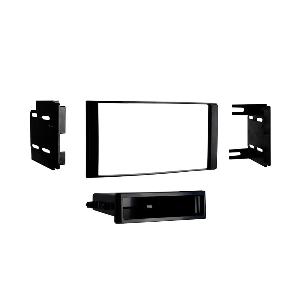 Metra 99-7621 front view dash kit showing pocket and radio opening for clean install