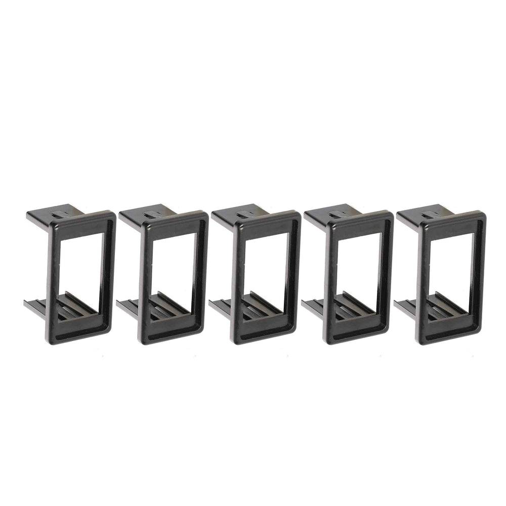 Metra adapter front view showing fit and clean finish for Polaris switch panels
