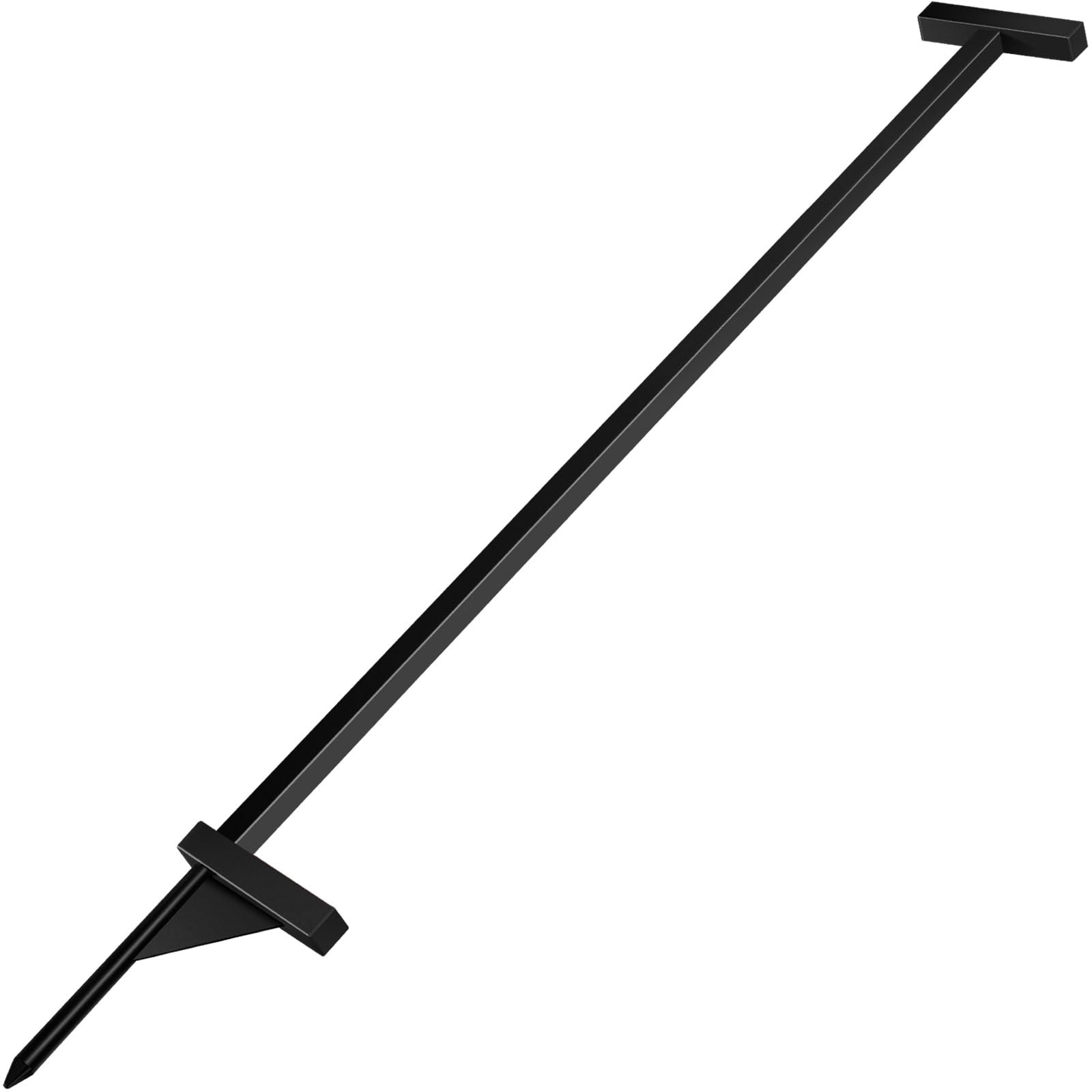 Meyoppm front view of installer showing full T-handle and shaft, fast accurate installs