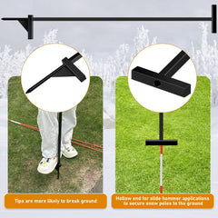 Meyoppm T-handle detail providing comfortable grip and improved leverage