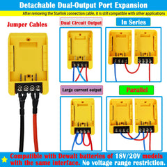 MgcSTEM heavy-duty clamps and 2.02ft cable length for secure vehicle connection benefit