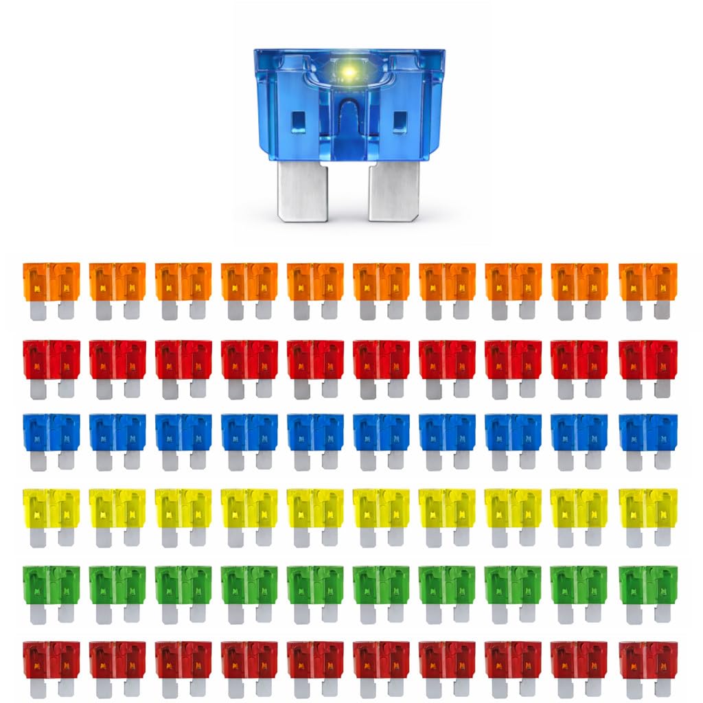 MGI SpeedWare front pack showing 60-piece LED blade fuse assortment for quick readiness