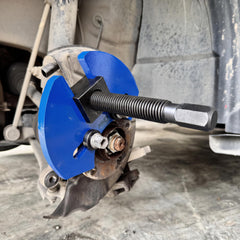 Mhot screw assembly and washers displayed for correct alignment and support