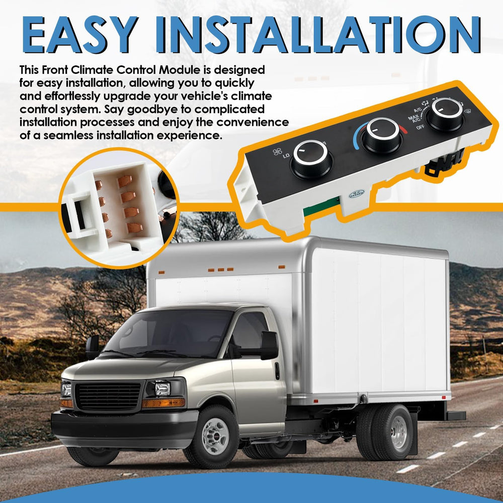 MiCCiKA unit installed in a Chevy Express dashboard restoring original interior look