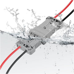 micrl front view waterproof connector showing sealed housing and durable build for marine use