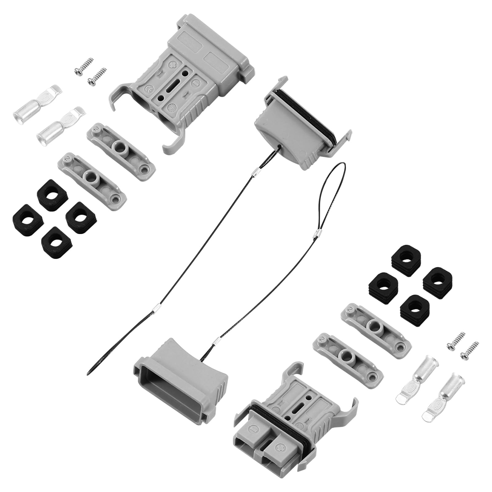 micrl lifestyle on ATV winching setup highlighting rugged connector for outdoor power use