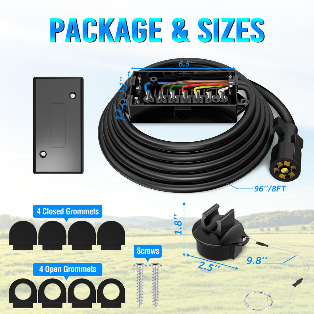 MICTUNING weather seal grommet detail keeping connections dustproof and corrosion resistant