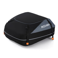MIDABAO front view of rooftop carrier showing capacity and weather protection
